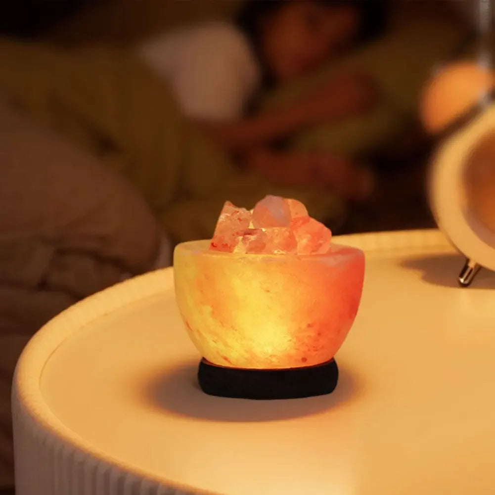 LAMPE DE SEL DE L'HIMALAYA ARTISANAT