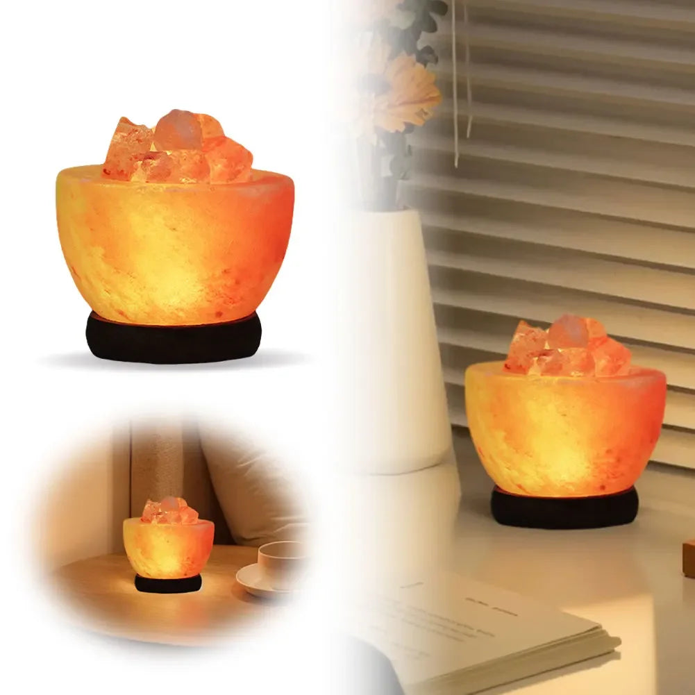 LAMPE DE SEL DE L'HIMALAYA ARTISANAT